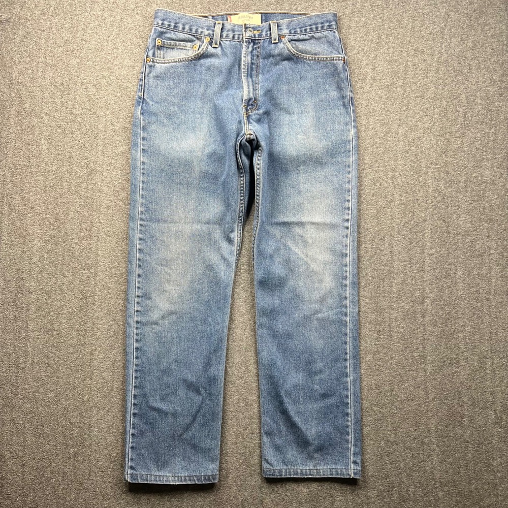 Levi's 505 Regular Fit Jeans Mens 34x36 Blue Fits 32x31 Straight Leg Denim Pants